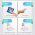 Soap Dish Holder with Powerful Vacuum Suction Cup